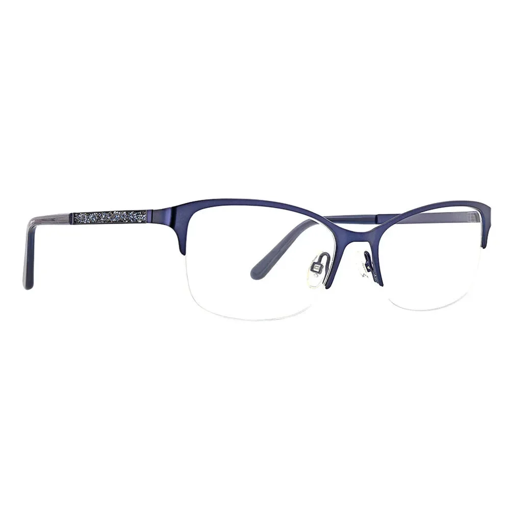 NWT Xoxo XOXO-VIEJO-BLUE 53mm New Eyeglasses